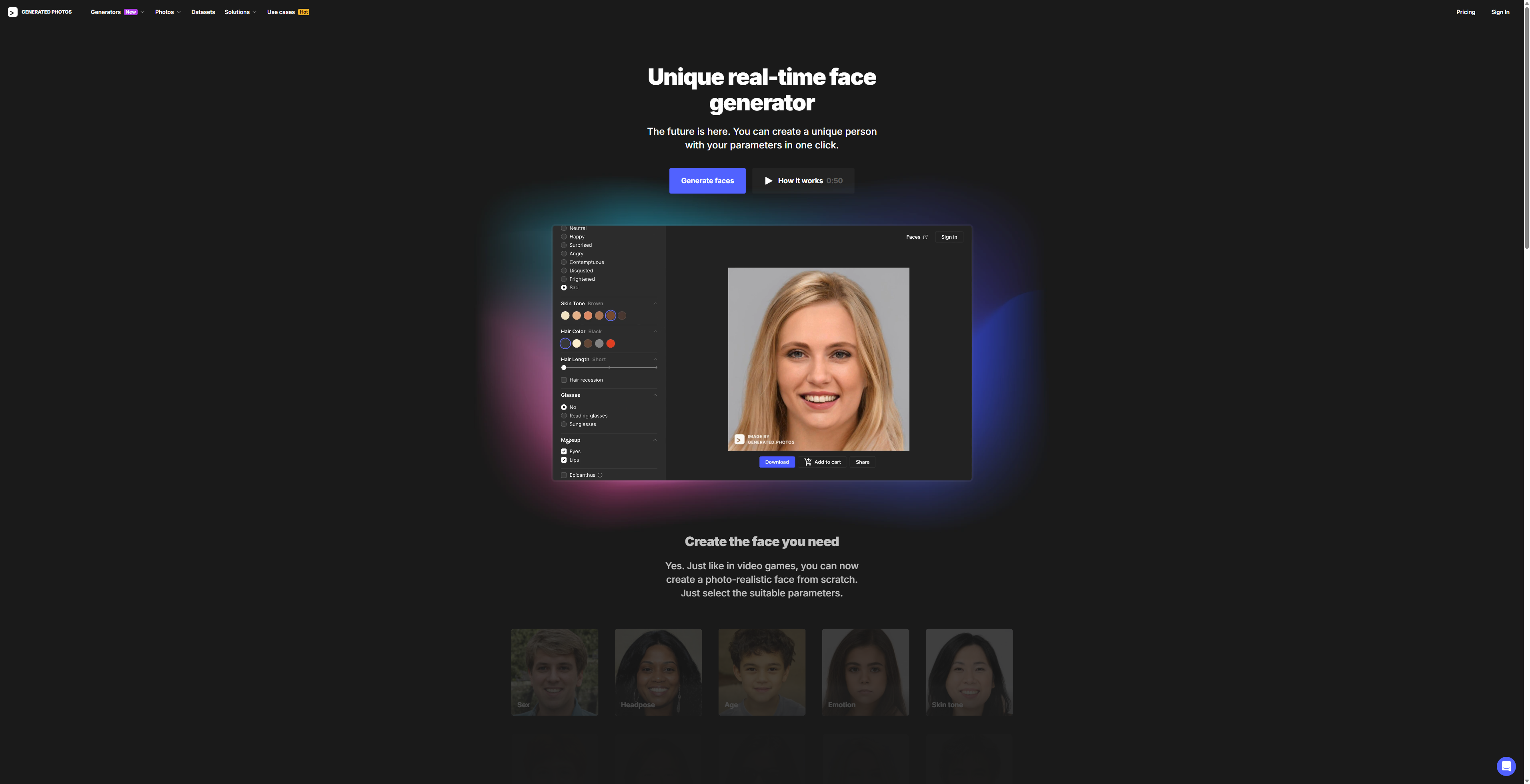 Face Generator 1